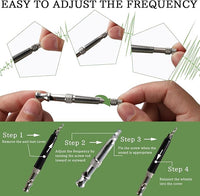 3 PCS Dog Whistle to Stop Barking Neighbors Dog, Adjustable Ultrasonic Wave Silent Dog Whistle, with Lanyard, Small and Portable, Suitable for All Dog Breeds (Black+White+Orange)