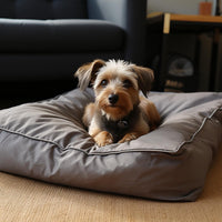 Dog Bed Covers 53L × 43W × 5H Inch Washable Grey Thickened Waterproof - Medium-30" L × 20" W × 3" H / Grey - image 4