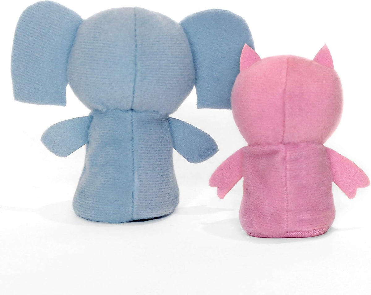 YOTTOY Mo Willems Collection - Elephant & Piggie Finger Puppet - image 2