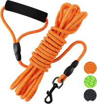 Vivifying Floating Long Dog Leash - 20ft / Orange