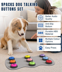 Dog Buttons for Communication - A-9 Pack - image 2