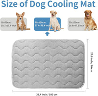Extra Large Dog Cooling Mat - 100L x 70W cm - image 3
