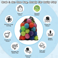 Magicorange Tennis Balls for Dogs - Yellow / 36 Pack - image 3