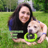 Dog Toys for Aggressive Chewers Large Medium Small Breed - Grass Green / Medium - image 3