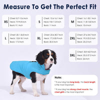 Waterproof Dog Winter Coat - Sky Blue / XL(Chest Girth:23.6-30.7") - image 2