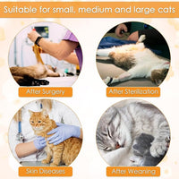 DENTRUN Cat Surgery Recovery Suit Anti Licking Spay Snuggly Vest, Pet Surgical Recovery Shirt After Surgery for Male Female Cat Small Dog Cone E-Collar Alternative