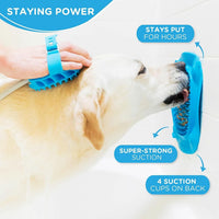Lick Mat for Dogs with Suction Cups, XL, Blue - 1-Pack XL - image 4