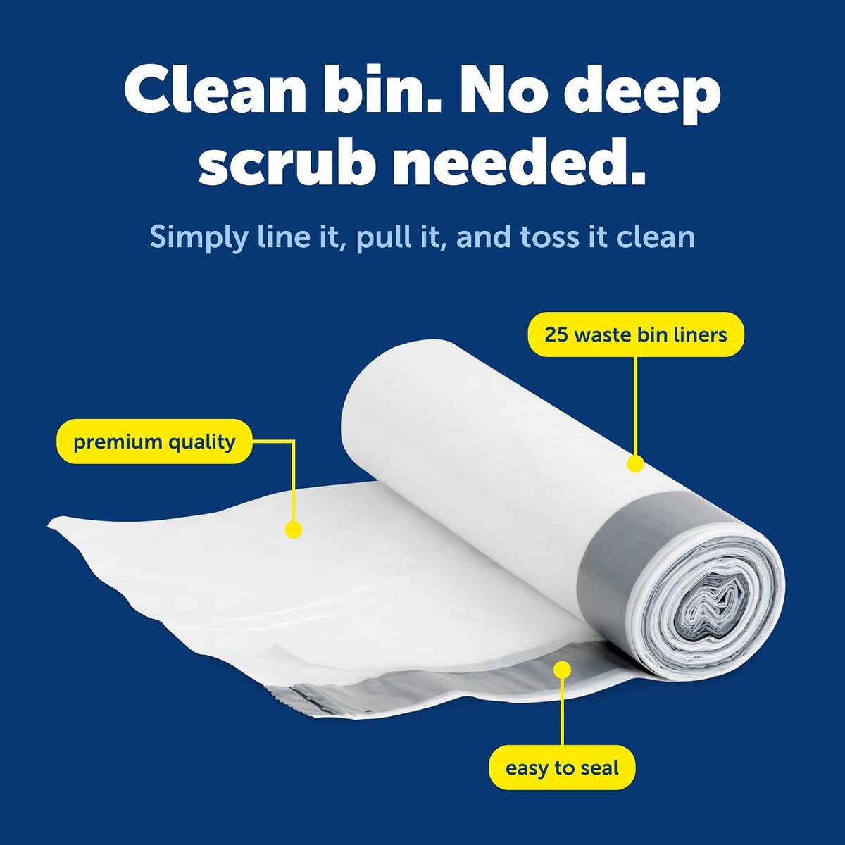 PetSafe ScoopFree SmartSpin Litter Box Waste Bin Liners - image 3