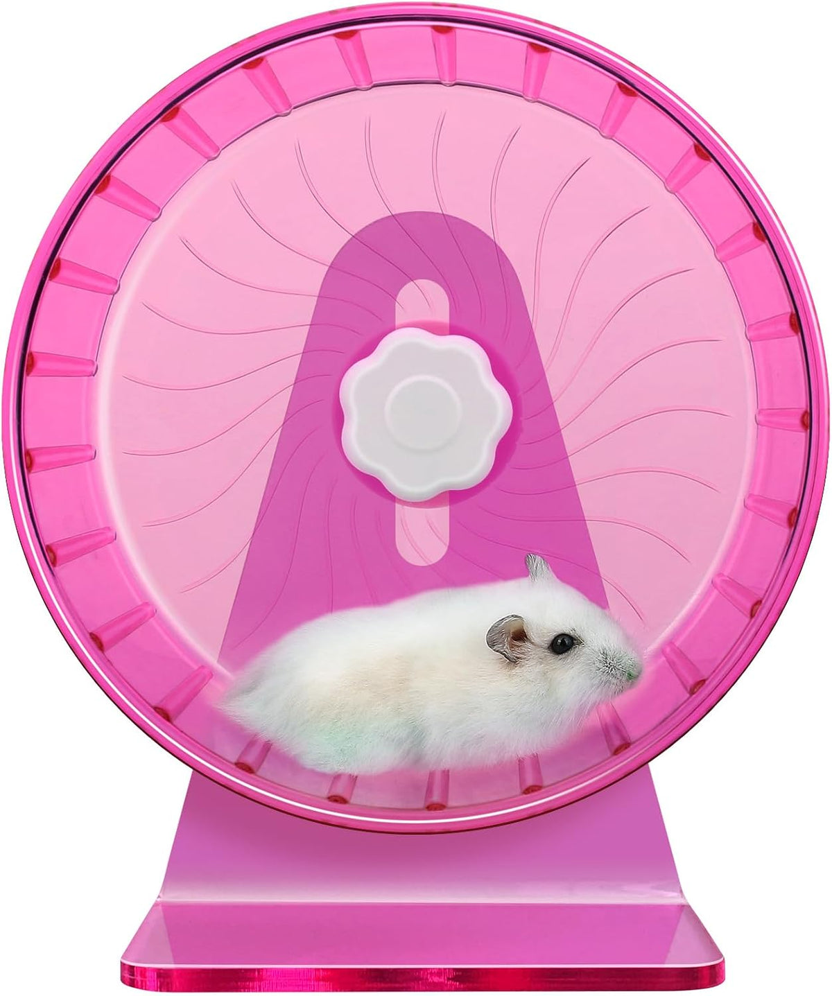 Hamster Wheel, Silent Wheel - Φ 5.5 inch / Pink - image 2