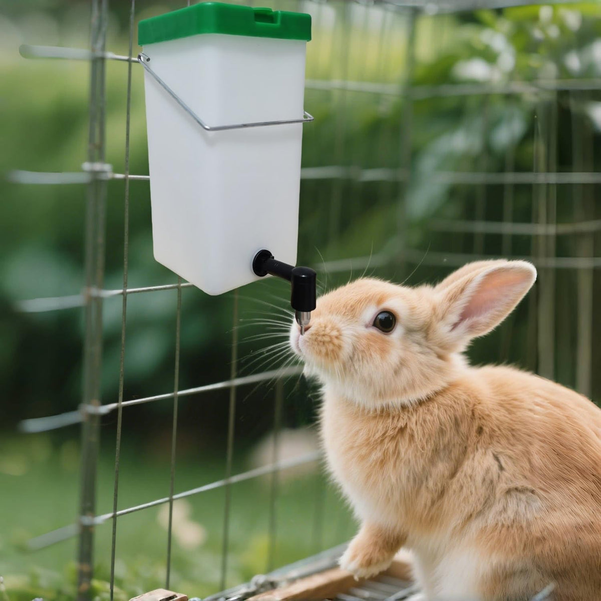 2Pack Rabbit Water Bottle for Cage - Clear / 2 Pack 32 Ounce - image 3