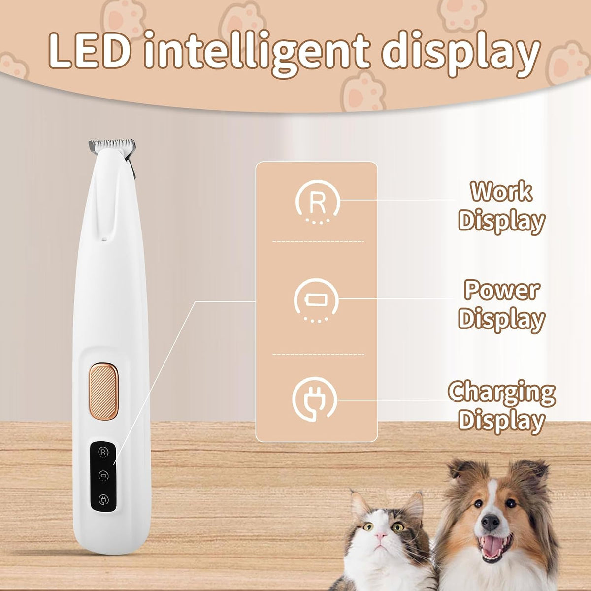 Upgraded Electric Dog Paw Trimmer, Paw Trimmers for Dog's Feet - image 4