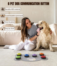 Dog Buttons for Communication - A-6 Pack - image 2