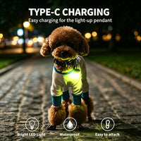 LaRoo Dog Lights, Led Collar Lights for Nighttime Walking - Yellow-C - image 3