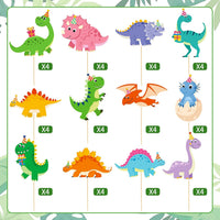 Adecortalk fall cupcake toppers, 48 glitter pumpkin, leaf and turkey picks in 8 designs - view 21