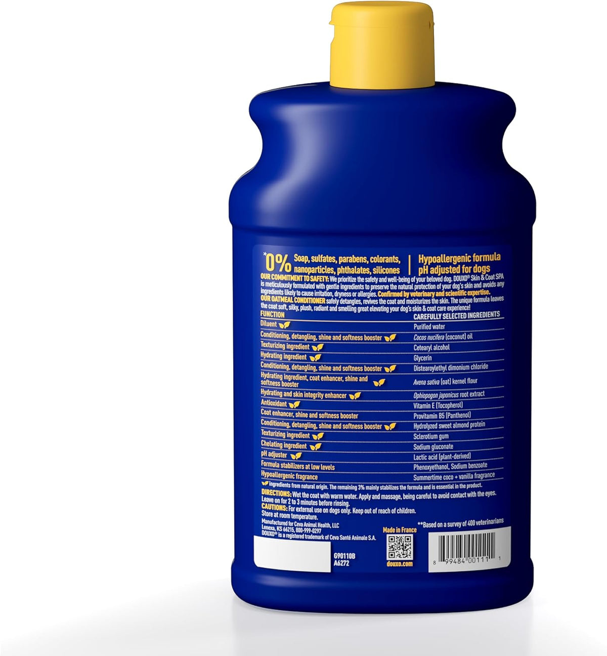 DOUXO SPA Oatmeal Dog Conditioner - image 2