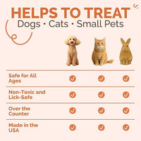 Hot Spot & Itch Relief Skin Cream for Dogs & Cats | Fast & Lasting Relief | Treats the Source | Natural Ingredients & Colloidal Silver | Vet-Recommended | Safe & Non-Toxic | Made in USA (2oz)