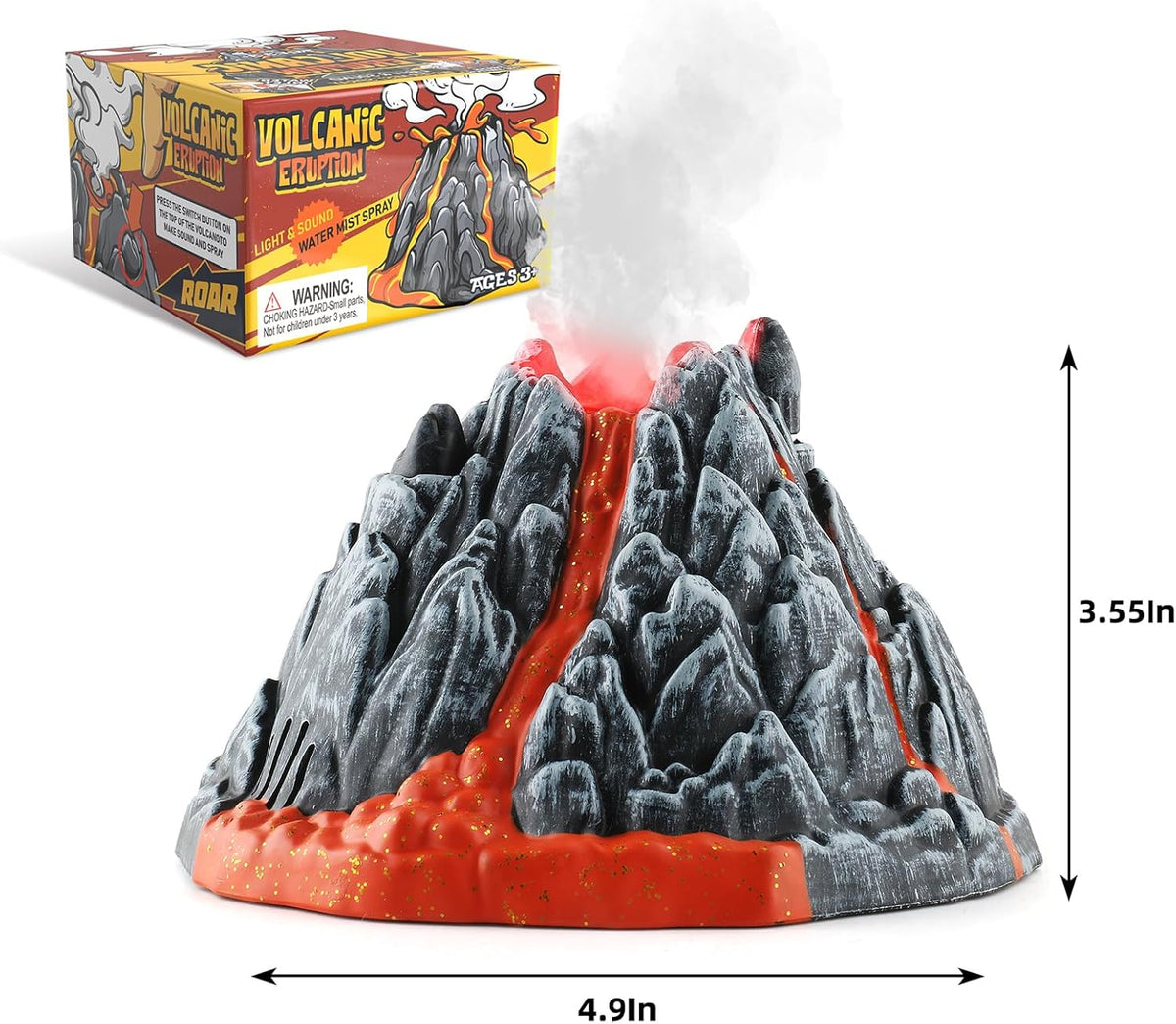 DINOBROS Volcano Toy for Kids 3-5 - image 2