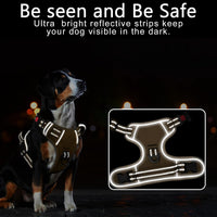 Timos Dog Harness, No Pull Large Sized with 3 Buckles - Large / Lock Khaki - image 3
