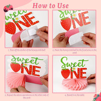10 Pcs Retirement Party Decorations - Berry First Birthday Style - image 4