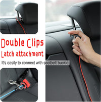 Dog Seat Belt Harness for Car - 2 Pack Black / 32 inch/80 CM - image 3