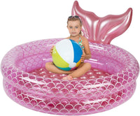 Benelet 47 inch inflatable mermaid kiddie pool and ball pit - view 5