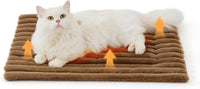 Bedsure ComfyFleece Self Warming Cat Bed Mat - Caramel / 24.0"L x 18.0"W