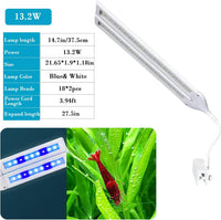 LED Aquarium Light Full Spectrum Clip Fish Tank Light Plants Light - 13.2W For 20-50 Gal Fish Tank - image 2
