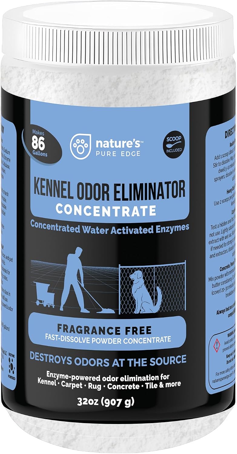 Nature's Pure Edge Enzyme Powder Concentrate, Sunny Citrus – Essentials for Dogs - Unscented
