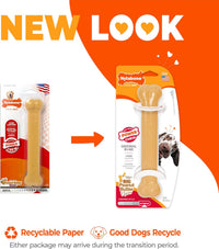 Nylabone Power Chew Original Bone Dog Chew Toys - Peanut Butter / Large - image 2