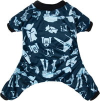 CuteBone Small Dogs Outfit Soft Puppy Onesies Pjs Christmas Dog - Star Wars / Medium