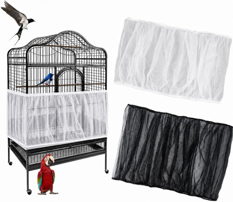 RAINFLOW 2 Pack Bird Cage Seed Catcher