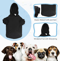 Dog Sweaters for Large Dogs Security Dog Hoodie Soft Brushed Fleece - Medium - image 4
