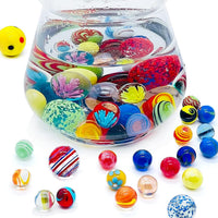 20 Vintage Marbles Bulk for Kids Ages 4-8-12 Hobbyist for Marble Run - 100pcs - image 3