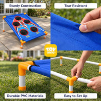 TOY Life Bean Bags Toss Carnival Games, Cornhole - 2-Pack Bean Bag Toss Game - image 3