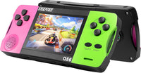 Handheld Games for kids Built-in 200+ Classic Retro Games - Green