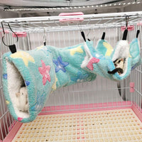 LEFTSTARER Guinea Pig Accessories Sugar Glider Cage Accessories - green-star / Star - image 4