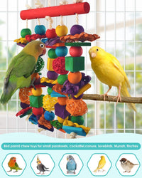 DBNESS Bird Toys, Parakeet Chewing Toy - 2 PCS - image 3
