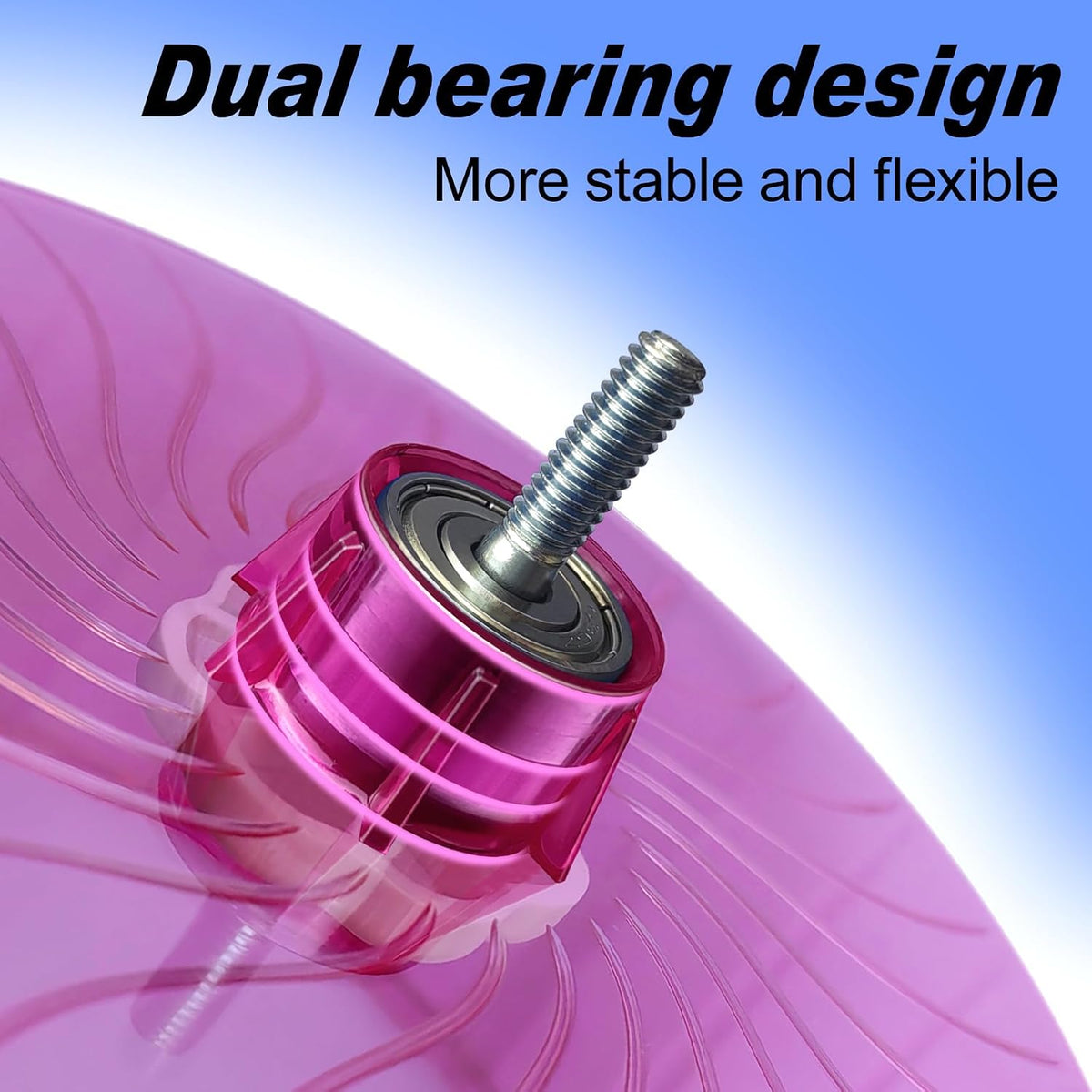Hamster Wheel, Silent Wheel - Φ 5.5 inch / Pink - image 4