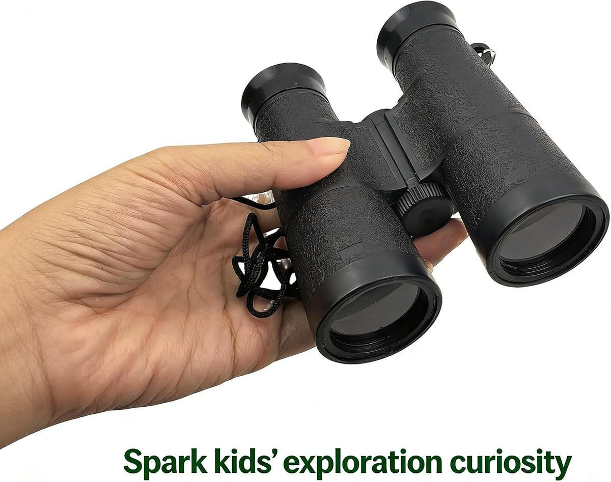 MAGIKON kids toy binoculars with neck string for nature exploration - view 4