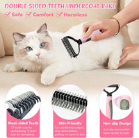 Dog Grooming Kit for Shedding, Bath Gloves - 9 PACK / Pink - image 4