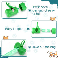 Zhehao 50 Pack Dog Poop Bag Holders for Leashes, Classic – Essentials for Dogs - image 4