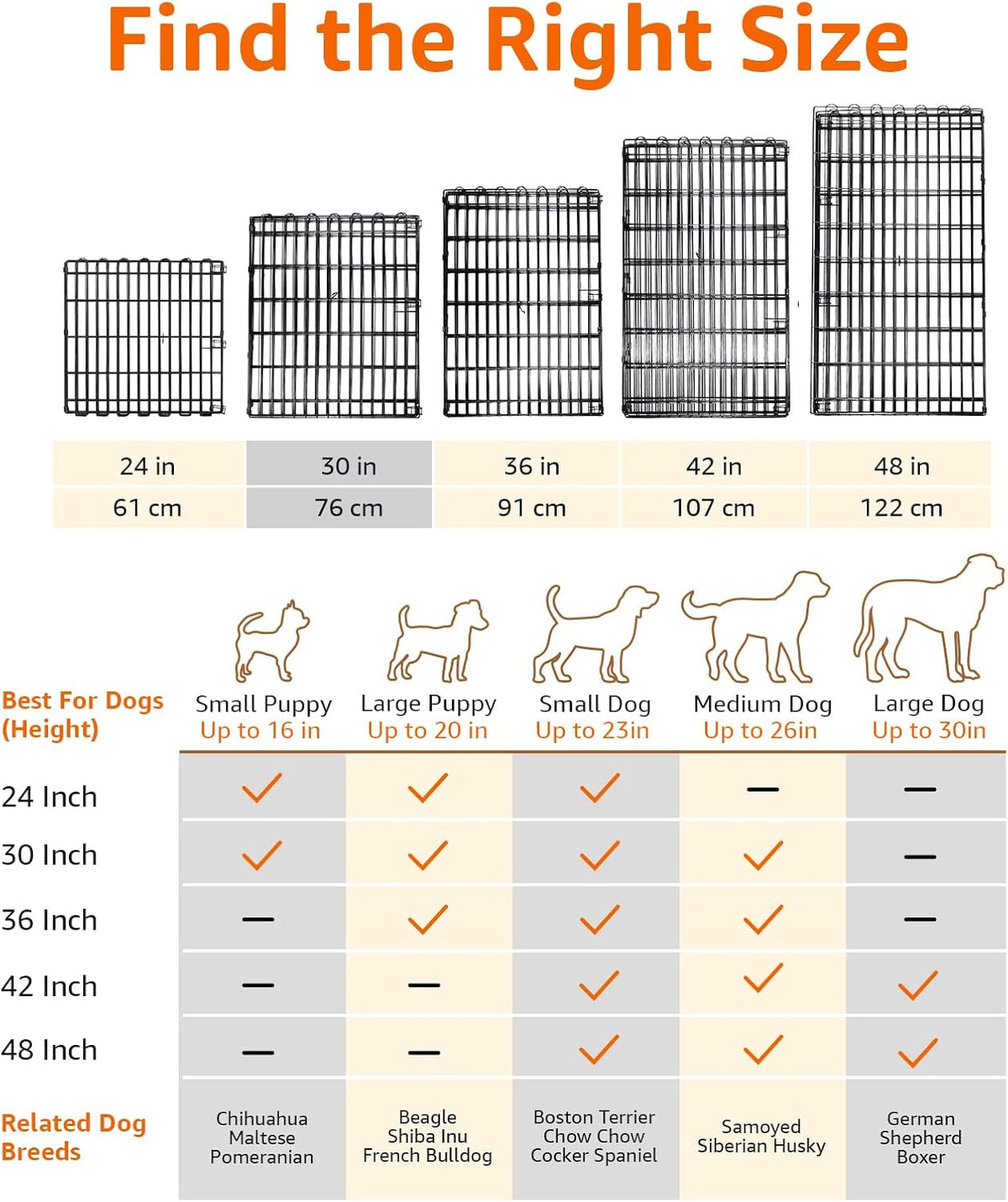 Amazon Basics Portable Foldable Octagonal Metal Exercise Dog Playpen - Without door / 30"H - image 4