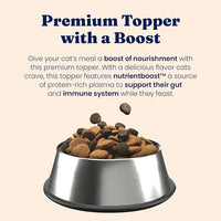 Solid Gold NutrientBoost™ Cat Food Toppers for Cats - High Protein Meal Topper & Crunchy Cat Treats for Indoor Cats w/Vitamins, Minerals & Amino Acids for Gut Health & Immune Support - All Ages - 1lb