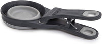 Dexas Popware for Pets Collapsible Klip Scoop - 1/2 Cup Capacity / Light Gray - image 3