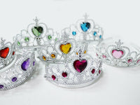 S & E Teacher's Edition 8 pack princess tiaras in 8 gemstone colors - view 12