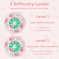 MateeyLife Dog Puzzle Toy, Puppy Enrichment Toys for IQ Training – Essentials for Dogs - L2, Pink - image 2