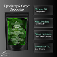 Peppermint Carpet Freshener Powder: Powerful Odor Eliminator for Home, Upholstery Deodorizer, Carpet Deodorizer, Pet Urine, Cat Litter Box - Peppermint Fragrance