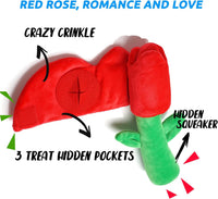 Halloween Fall Pumpkin Squeaky Tug Rope Dog Toys for Small & Medium - Rose - image 4