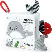 Vicloon Baby Soft Cloth Books - Marine Creatures