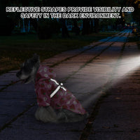 Dog Raincoats for Medium Dogs, Waterproof Rain Jacket with Hood – Essentials for Dogs - Strawberry Pink / L(Back 18.1", Chest 25.5", Neck 18") - image 4